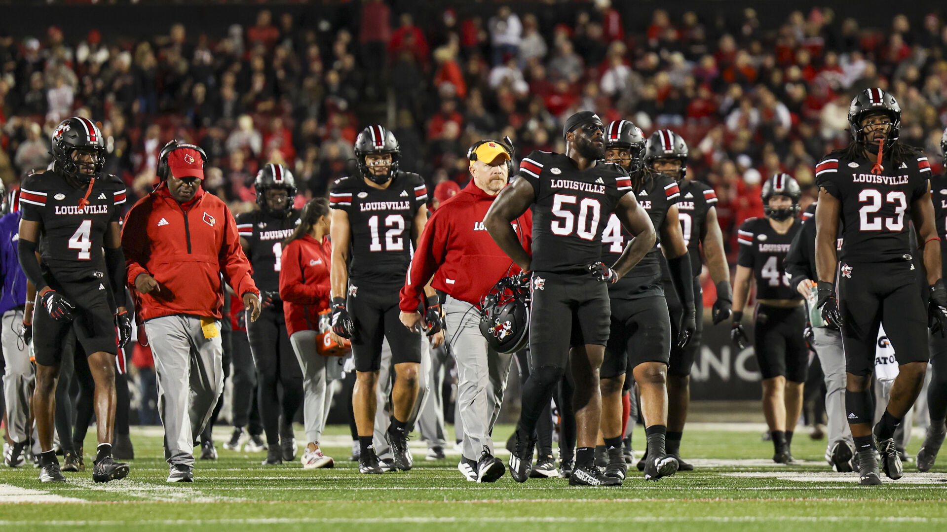 Louisville's defense has been its backbone, but Brohm wants more from his base